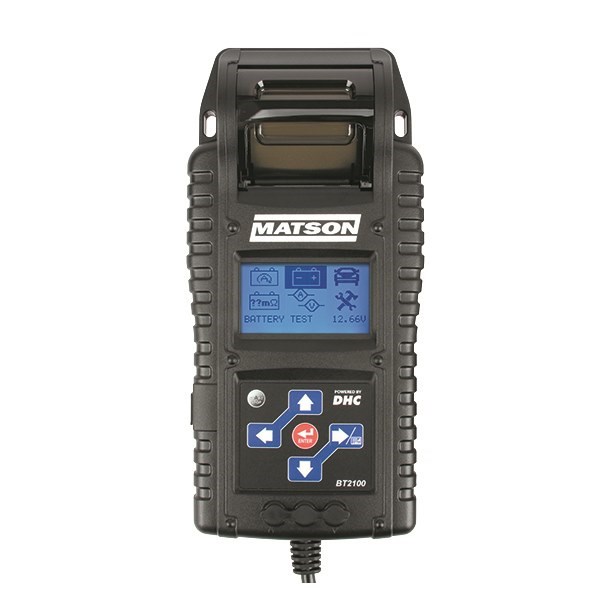 DIGITAL BATTERY AND SYSTEM TESTER WITH PRINTER AND BLUETOOTH FUNCTIONALITY